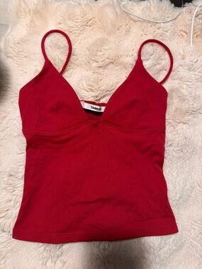 Tank air top in red